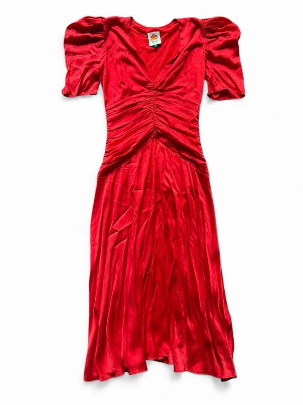 Red FARM RIO SIZE SMALL DRESS - Picture 3 of 7